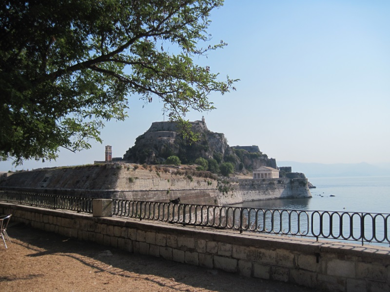 Dominating the city skyline, the Old Fortress of Corfu used to be a Byzantine, Venetian, French, and English stronghold.
