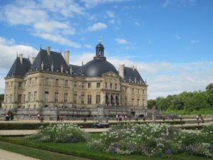 Vaux le Vicomte is a Baroque chateau near Paris. With a palace and gardens, it inspired the creation of Versailles Palace.