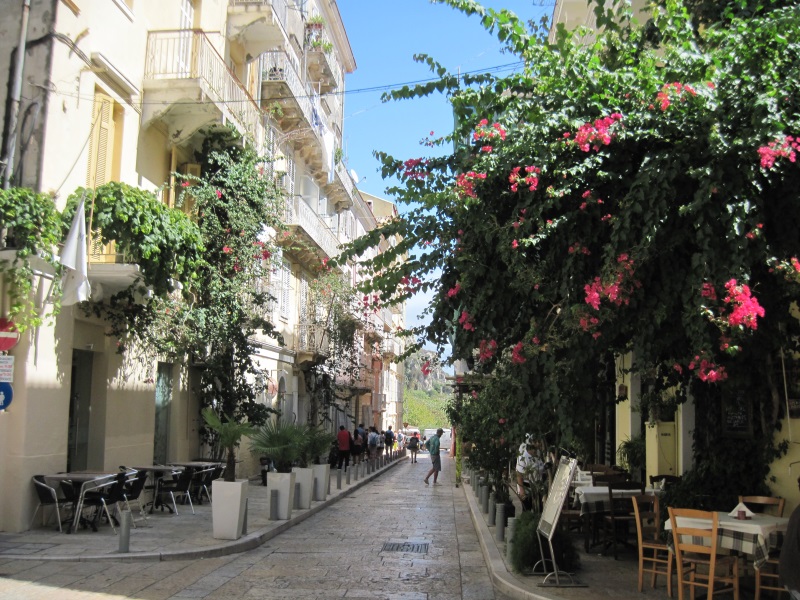 Old Corfu Town, boasting old buildings and streets teeming with greenery, is a top tourist attraction of Kerkyra Island.