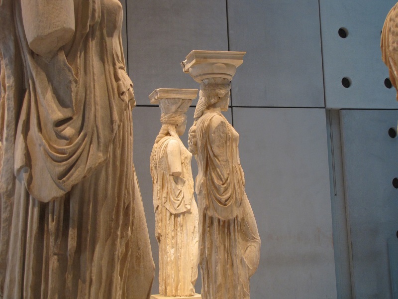 Original Caryatides from Erechtheion (an Athens Acropolis temple) are among the top attractions of the Acropolis Museum.