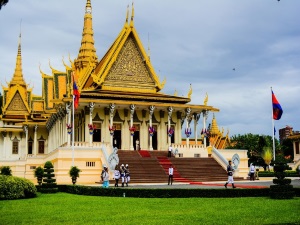 Royal Palace of Phnom Penh is the top attraction of the Cambodian capital, featuring palaces, temples, and lush gardens.
