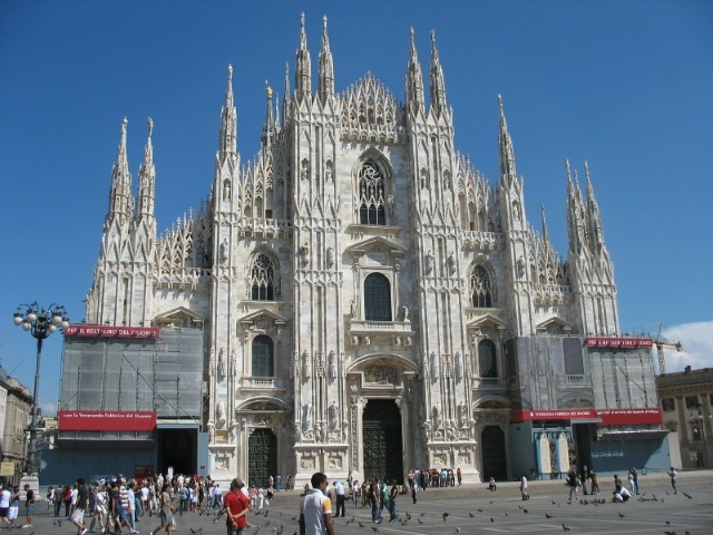 Milan Cathedral (Duomo) is a Gothic place of worship and the most recognizable landmark of the capital of Lombardy, Italy.